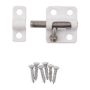 National Hardware White Window Bolt - 2"