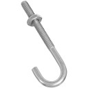 National Hardware Zinc Plated J-bolt - 3/16" X 2-1/2"