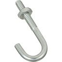 National Hardware Zinc Plated J-bolt - 3/16" X 1-7/8"