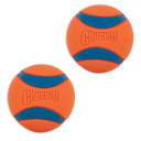 Chuckit Orange/blue Medium Ultra Ball - 2 Pk