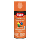 Krylon Colormaxx Gloss Pumpkin Orange Spray Paint + Primer - 12 oz