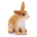 Schleich Rabbit Figurine - 1-3/4" X 1" X 1-3/4"
