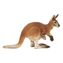 Schleich Kangaroo Figurine - 4-3/4" X 1-3/8" X 2-5/8"