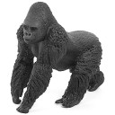 Schleich Gorilla Male Figurine - 2-1/4" X 4-1/4" X 3-3/4"