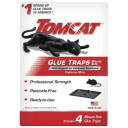 Tomcat Super Hold Glue Traps Mouse Size with Eugenol - 4 pk