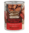 Merrick Chunky Grain Free Big Texas Steak Tips Dinner in Gravy Adult Dog Food - 12.7 oz