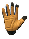 True Grip Men's Hybrid Pigskin Winter Gloves