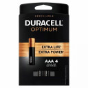 Duracell Optimum Aaa Alkaline Reseal Battery - 4 Pk