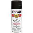 Rust-oleum Stops Rust Protective Enamel Spray Paint - Flat Black