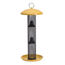 Perky-pet Yellow Straight-sided Finch Feeder - 1.5 Lb