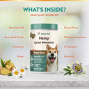 Naturvet Hemp Quiet Moments Calming Aid Soft Chew - 60 ct