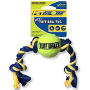 Petsport Mini Tuff Ball Tug Rope - 1.5"
