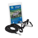 Petsafe Come With Me Kitty Black Cat Harness & Bungee Leash