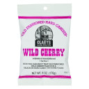 Claeys Old Fashioned Wild Cherry Hard Candy - 6 Oz
