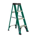 Louisville 6' Fiberglass Type Ii Step Ladder - Green