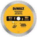 Dewalt Construction 90 Tpi Thin Kerf Carbide-tipped Saw Blade - 6-1/2"