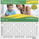 Naturalaire Standard Pleated Air Filter - 14" X 14" X 1"