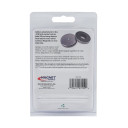 Master Magnetics Silver Heavy-duty Ceramic Round Base Magnet - 65 lb