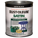 Rust-oleum Stops Rust Protective Enamel Brush-on Paint - Satin Black