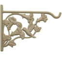 Panacea Sand Cast Aluminum Hummingbird Hanging Plant Bracket - 8"