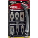 Master Painter Contour Scraper Kit - Stainless Steel