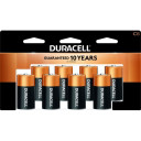 Duracell Coppertop Alkaline Battery - 8 Pk