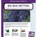 American Nettings Big Bug Netting - Midnight Blue - 8' x 16'