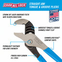 Channellock Straight Jaw Tongue & Groove Plier