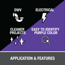 Oatey PVC Regular Clear Cement and Purple Primer Handy Pack - 4 oz