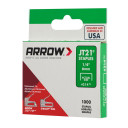Arrow 1/4" Galvanized Steel Staple - 1000 Pk