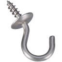 National Hardware Stainless Steel Cup Hook - 3/4"