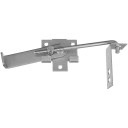 National Hardware Zinc Jamb Latch - 7" Hook