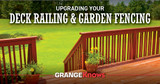 Upgrading Your Deck Railing and Garden Fencing
