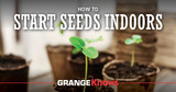 How to Start Seeds Indoors