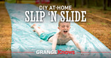 DIY At Home Slip 'n Slide