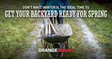 Don't Wait! Winter Is the Ideal Time to Get Your Backyard Ready for Spring