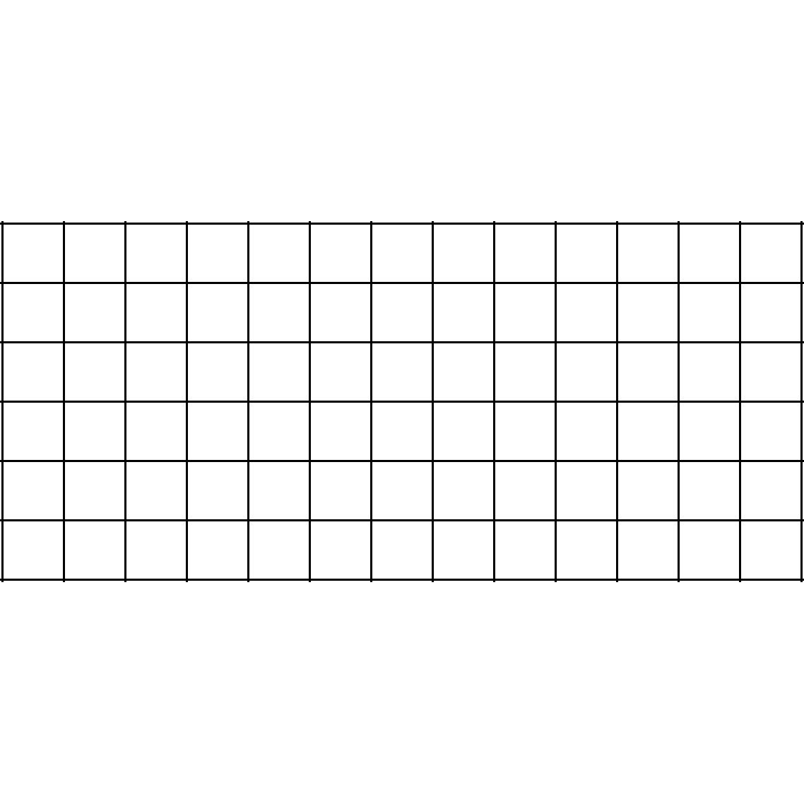 PrimeSource Black Powder Coated Fence Cattle Panel 6 ga