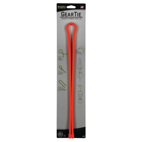Nite Ize Gear Tie 32" Orange Reusable Rubber Twist Tie - 2 pk Nite Ize Gear Tie 32" Orange Reusable Rubber Twist Tie - 2 pk