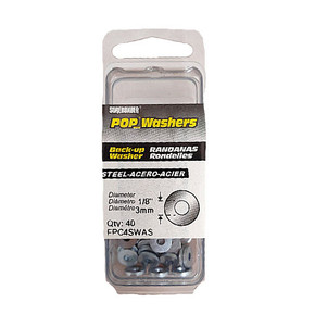 Surebonder Steel Rivet Washers - 40 Pk