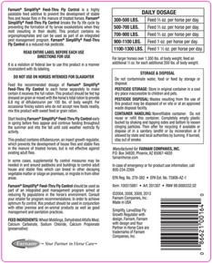 Farnam Simplifly Feed-Thru Fly Control - 3.75 lb