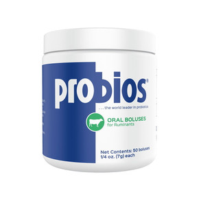 Probios 1/4 oz Oral Boluses for Ruminants - 50 ct Probios 1/4 oz Oral Boluses for Ruminants - 50 ct