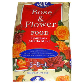 Lilly Miller Rose & Flower Food 5-8-4 - 16 Lb