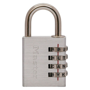 Master Lock Aluminum Alpha Luggage Lock