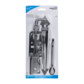 National Hardware Black Ornamental Gate Latches - 3"