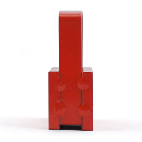 Magnet Source Ceramic Block Handle Magnet - Red