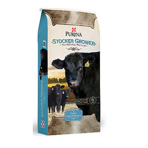 Purina Stocker Grower Textured Cattle Feed - 50 Lb