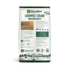 Standlee Premium Products Certified Chopped Straw Animal Bedding, 25 lb