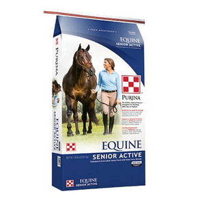 Purina Equine Senior Active Horse Feed - 50 Lb