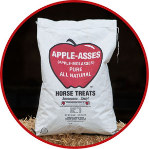 Northwest Horse Supplement All Natural Apple-asses Horse Treats - 25 Lb