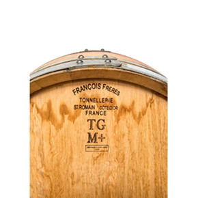 Real Wood Products Whole Oak Wine Barrel - 27" X 36"